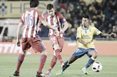 El Atlético más &quot;cholista&quot; deja a Las Palmas sin ideas