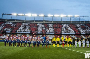 El Vicente Calderón se moviliza para preparar la remontada