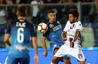 Serie A- L&#039;Empoli parte bene e vince 2-0 sul Cagliari