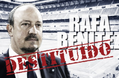 Rafa Benítez, destituido como entrenador del Real Madrid