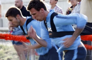 Mandzukic y Oblak se ponen a las órdenes de Simeone