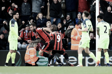 El Bournemouth castiga la tranquilidad de un Liverpool que se descuelga