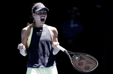 Kerber lo pasó mal, pero sigue en el Abierto de Australia