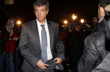 Gil Marín y Andrea Berta siguieron de cerca a Emmanuel Mammana y a Matías Kranevitter