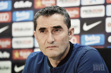 Ernesto Valverde: &quot;Nuestra intención es conseguir el título mañana&quot;