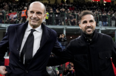Massimiliano Allegri e Cesc Fabregas