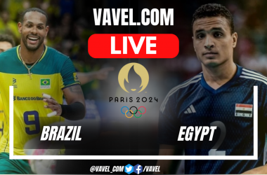 Sets and Highlights for  Brazil 3 vs 0 Egypt at Men's Volleyball in Olympics Games 2024