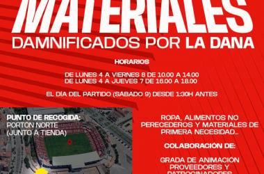 El Granada CF organiza una recogida solidaria para los damnificados por la DANA