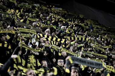 Torcida do Borussia Dortmund se manifesta contra novo formato da Champions League