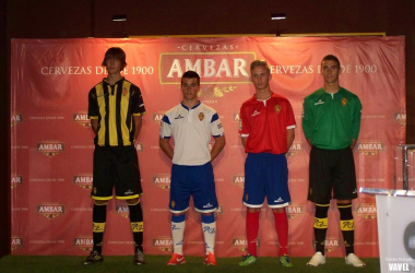 Presentadas las nuevas equipaciones del Real Zaragoza