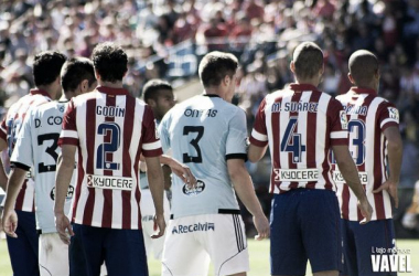 Atlético de Madrid - Celta: primer gigante entre mareas de sudor