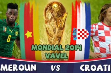 Live Cameroun - Croatie, la Coupe du Monde 2014 en direct