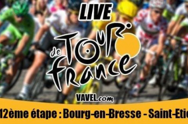 Live Tour de France 2014 : La 12ème étape (Bourg-en-Bresse - Saint-Étienne) en direct