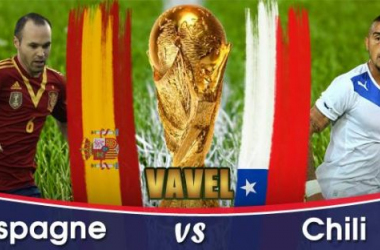 Live Espagne - Chili, la Coupe du Monde 2014 en direct