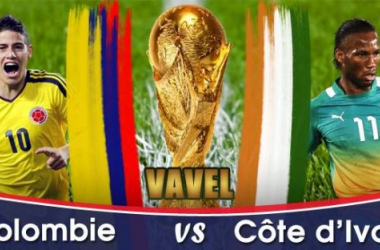 Live Colombie - Côte d'Ivoire, la Coupe du Monde 2014 en direct