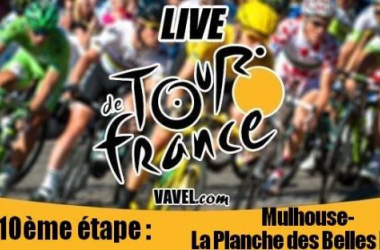 Live Tour de France 2014 : La 10è étape (Mulhouse - La Planche des Belles Filles) en direct