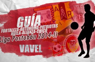 Guía VAVEL Liga Postobón 2014-II: Fortaleza, Autónoma, Patriotas