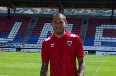 Braian Rodríguez, presentado como nuevo jugador del Numancia