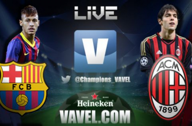 Diretta Barcellona - Milan in Champions League