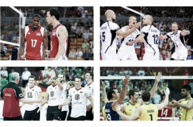 Championnat du monde de volley-ball (groupe F): Le Brésil, la Russie et l&#039;Allemagne qualifiés