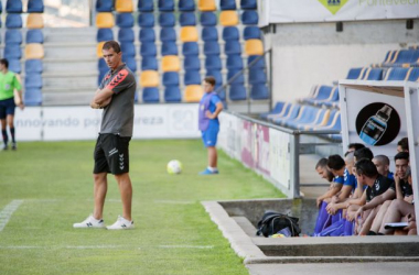 Gaizka Garitano: &quot;Estoy contento con el trabajo de los chavales&quot;