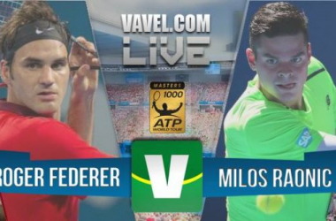 ATP Masters 1000 Indian Wells: Roger Federer - Milos Raonic   (2-0)