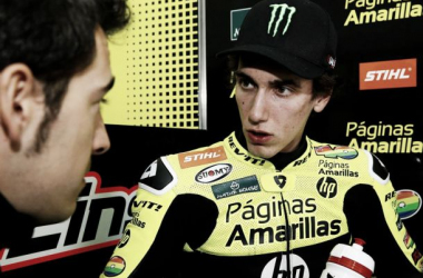 Álex Rins: &quot;Hemos decidido no tomar riesgos&quot;