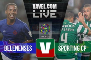 Resultado Belenenses - Sporting de Portugal en la Liga Portuguesa 2015 (1-1)