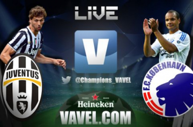 Juventus - Copenhague  en directo 