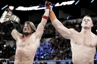 AJ Styles y John Cena firman una breve paz