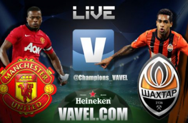 Live Manchester United - Shakhtar Donetsk in Champions League