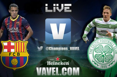 Live Barcellona - Celtic in Champions League