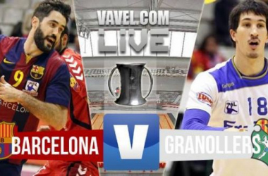 Resultado FC Barcelona - Fraikin BM Granollers en la final de Copa del Rey 2015 (27-26)