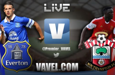 Resultado Everton - Southampton en Premier League 2013 (2-1)