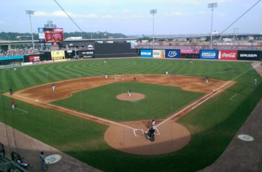 Angelo Songco Homers To Lead St. Paul Saints To Victory.