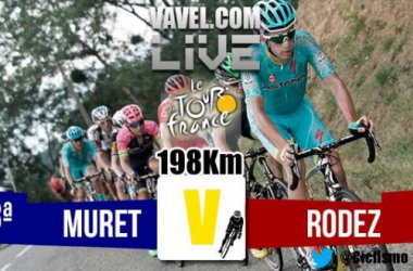 Resultados de la etapa trece del Tour de Francia 2015: Muret - Rodez