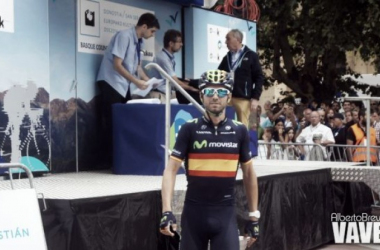 Alejandro Valverde: &quot;Veremos cómo se afronta el ascenso al Aspin&quot;