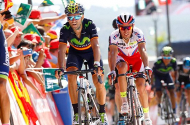 Alejandro Valverde: "Seguimos vivos en esta Vuelta"