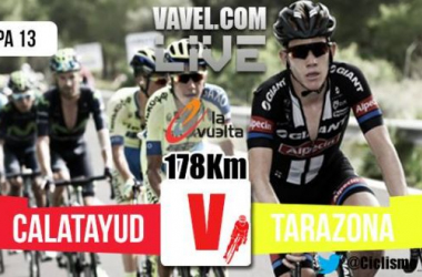 Resultado de la 13ª etapa de la Vuelta a España 2015: Calatayud - Tarazona