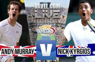Score Andy Murray Vs Nick Kyrgios Of The 2015 US Open First Round (3-0)