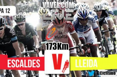 Resultado de la 12ª etapa  de la Vuelta a España 2015: Escaldes - Lleida