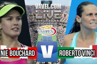 Score Eugenie Bouchard - Roberta Vinci Of The 2015 US Open Fourth Round (0-0)