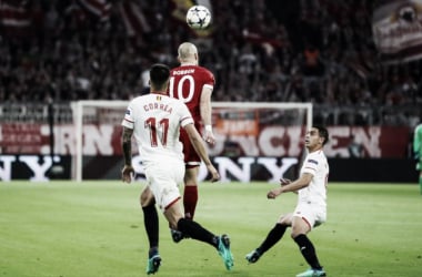 Bayern Múnich - Sevilla FC: puntuaciones Sevilla; vuelta de cuartos de Champions League