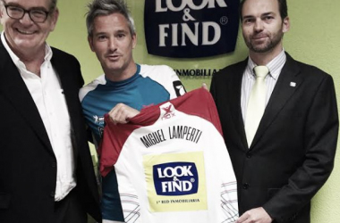 LOOK & FIND, nuevo patrocinador de Miguel Lamperti