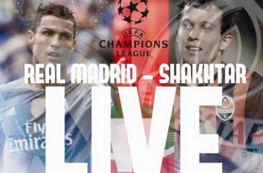 Live Real Madrid - Shakhtar Donetsk, risultato partita Champions League 2015/2016  (4-0)