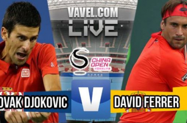 Result Novak Djokovic - David Ferrer Of The 2015 ATP China Open Semifinal (2-0)