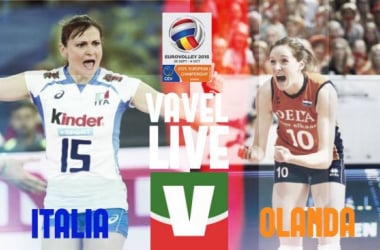 Live Olanda - Italia Volley in EuroVolley 2015