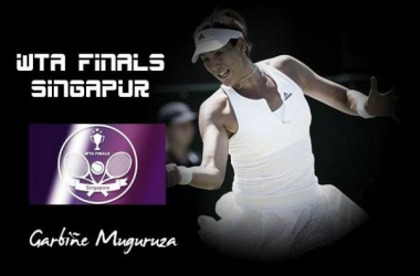 WTA Singapur. Garbiñe Muguruza: reina en las alturas