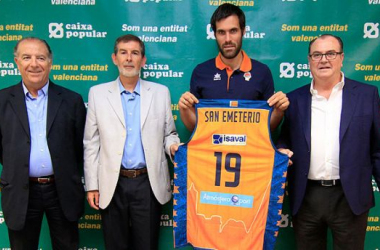 Fernando San Emeterio: "Por fin estoy en Valencia"