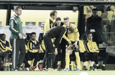 La Europa League deja a Marco Reus dos semanas lesionado